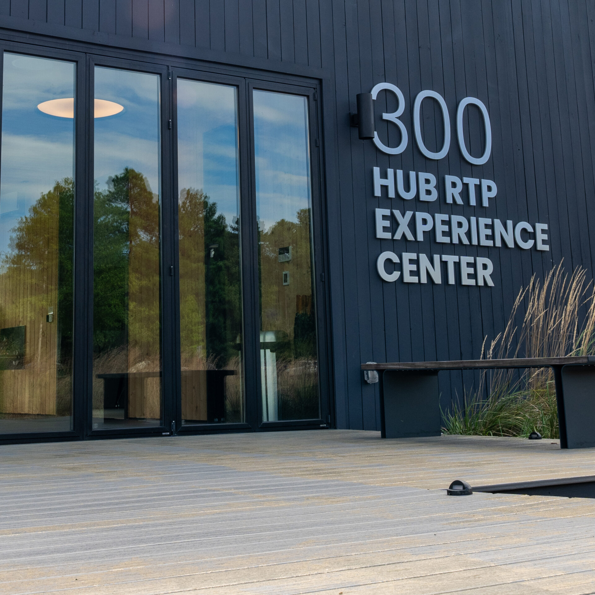 Hub RTP Experience Center Entrence